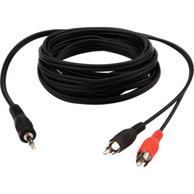 REXANT Шнур Стерео 3,5 мм - 2RCA, 3 м 17-4204