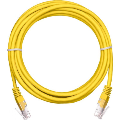 Шнур NETLAN EC-PC4UD55B-BC-PVC-100-YL-5