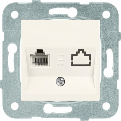 Panasonic МОДУЛЬ Розетка TF крем Karre Plus 54890 WKTT0402-2BG
