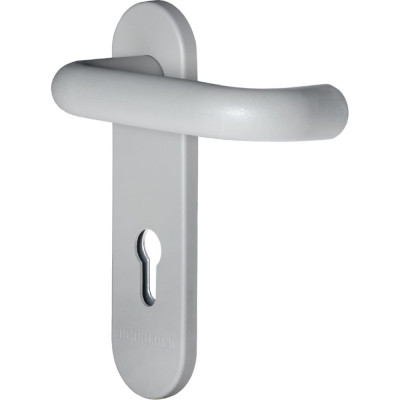 DOORLOCK Гарнитур для пожарных дверей V S38KP/F G PZ72 серия Variant, на короткой накладке, серый, подпружиненная, А=47-75мм 79053