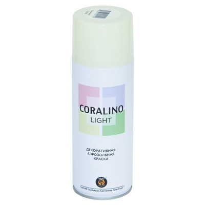 CORALINO LIGHT Краска аэроз. декоративная , Кремовый CL1005