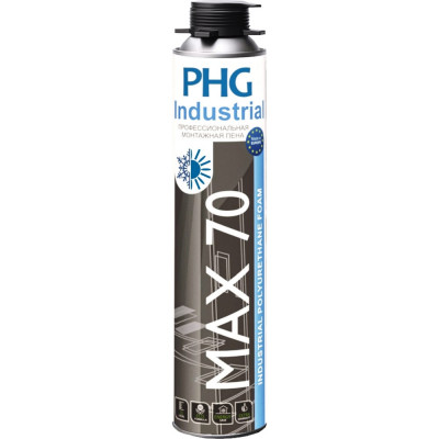 Профессиональная монтажная пена под пистолет PHG Industrial MAX 70 Winter 612285