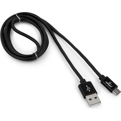 Кабель Cablexpert Silver CC-S-mUSB01Bk-1M