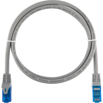 NIKOMAX Шнур U/UTP 4 пары, Кат.6, 2хRJ45/8P8C, серый, 5м NMC-PC4UE55B-ES-050-C-GY