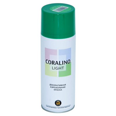 CORALINO LIGHT Краска аэроз. декоративная , Весенняя зелень CL1003