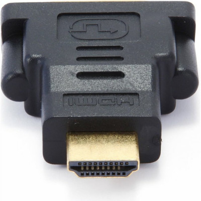 Cablexpert Переходник HDMI-DVI 19M/25F золотые разъемы пакет A-HDMI-DVI-3