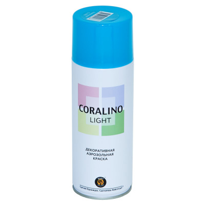 CORALINO LIGHT Краска аэроз. декоративная , Бирюзовый CL1002