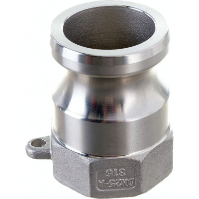 TITAN LOCK 1in Соединение типа А ниппель внутр. резьба BSP нерж. TL100ASS