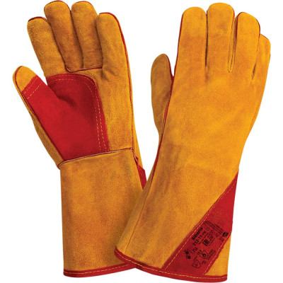 2Hands Краги сварщика, спилок КРС/хлопок, лен, швы Kevlar RL 10 T12-11-ru size12,5