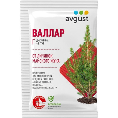Avgust Гранулы от личинок майского жука Валлар Г 50 г A00238