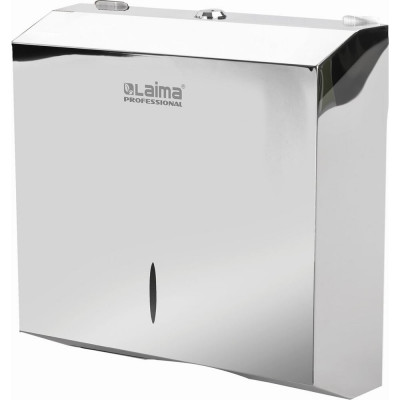 Зеркальный диспенсер для полотенец ЛАЙМА PROFESSIONAL INOX H2 Interfold 605695