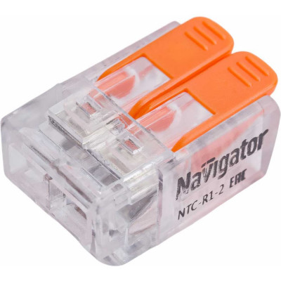 Navigator Клеммы монтажные 61 682 NTC-R1-2-50 50 шт/упак 61682