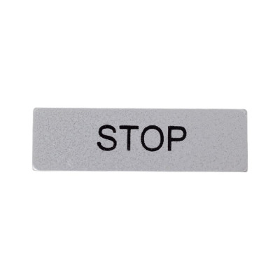 Emas Табличка STOP, пластик BET08STOP