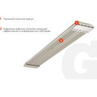 Gigant инфракрасный обогреватель IHI-2,0