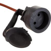 Gigant Удлинитель шнур б/з ПВС 2х0,75 6A 30м IP 44 INDUSTRY EG PE-027
