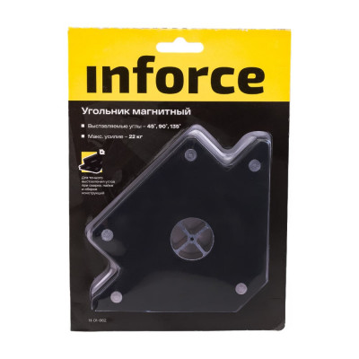 Inforce угольник магнитный 45/90/135 22кг 11-01-662