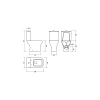 IDDIS Унитаз-компакт безободковый, Torr, TORRDSEi24