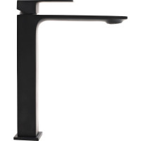 Смеситель для раковины ORANGE Lutz черный M04-121b