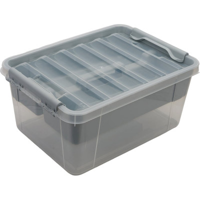 Ящик ПОЛИМЕРБЫТ ПРОФИ 15 л, с вкладышем 410х295х183 4350801