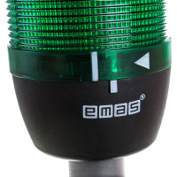 Сигнальная колонна Emas 70 мм, красная, желтая, зеленая 24 В, светодиод LED, зуммер. IK73L024ZM01