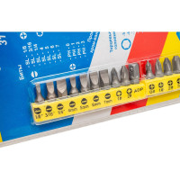 Поворотная отвертка с насадками EКТО 31 предмет SN-023