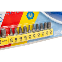 Поворотная отвертка с насадками EКТО 31 предмет SN-023