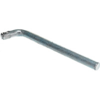 Ключ с присоединительным квадартом НИЗ изогнутый, 200 мм, на подвесе 21516025