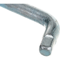 Ключ с присоединительным квадартом НИЗ изогнутый, 200 мм, на подвесе 21516025