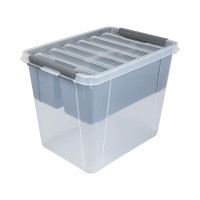 Ящик ПОЛИМЕРБЫТ ПРОФИ 25 л, с вкладышем 410х295х312 4350901