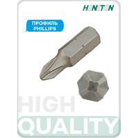 Вставка (бита) торцевая 1/4" HONITON, крестовая PH1 BT-A2PH1 В0000000170571