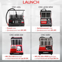 Установка для тестирования и очистки форсунок Launch CNC-603A NEW LNC-032
