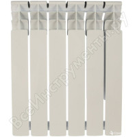 Радиатор LAMMIN ECO биметаллический BM500-80-6 LM14107978006