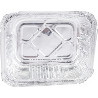 Форма для выпечки Mallony LAMINA размер 15x12x47 см из алюминиевой фольги, прямоугольная, одноразовая 006049