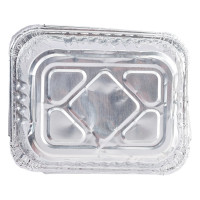 Форма для выпечки Mallony LAMINA размер 15x12x47 см из алюминиевой фольги, прямоугольная, одноразовая 006049