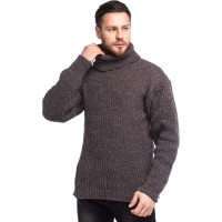 Свитер рыбака СПРУТ, серый, размер 54, 105391