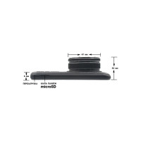 Видеорегистратор Вымпел H-28 2 камеры, FHD 1080p, экран 3.9”, G-сенсор 6080