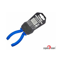 Прямые утконосы 200мм с синими ручками СЕРВИС КЛЮЧ 71201