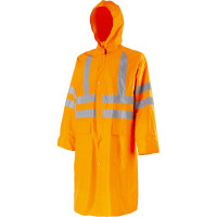 Влагозащитный плащ повышенной видимости 2Hands цвет оранж, р-р L РP1HV