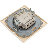 Выключатель GENERICA 3кл 10А КВАРТА кремовый EVK30-K33-10-DM