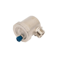 Автоматический воздухоотводчик STOUT вертикальный выпуск, угловое подключение, наружная резьба 1/2", никель SVS-1013-000015 RG008UB7933I02