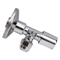 Угловой вентиль с металлической розеткой Grohe, 1/2х3/8, 1 шт. 22037000