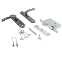 Врезной замок Омега-ЗВ9.2-01ЗВ9ПР, серебро ЗЕНИТ 19452 00019452