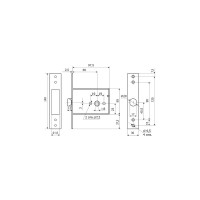Защелка ГАРДИАН 301 13077