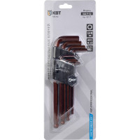 Набор шестигранных ключей с шаром КВТ КШ-9s 82177