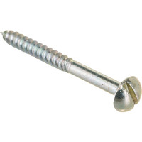 Набор VIPкрепеж белый дюбель 6х35 + шуруп 4х40 п/гол.оцинк. 5шт/5шт 11501 VIPS