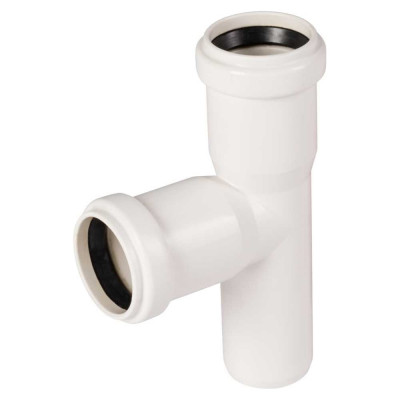 Тройник Ostendorf HTEAw, цвет: белый 32/32*87 градусов 559660