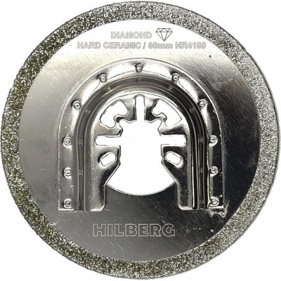 Полотно алмазное отрезное по керамике и керамограниту Hilberg Hard Ceramic Round El-P 80 мм HR4180