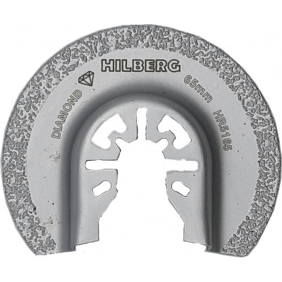 Полотно алмазное отрезное по керамике и камню Hilberg Stone Radial Vc-M 65 мм HR5165