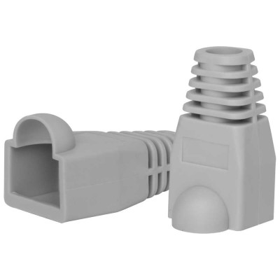 Изолирующий колпачок SUPRLAN для разъемов RJ-45, серый (10 шт) 10-0230