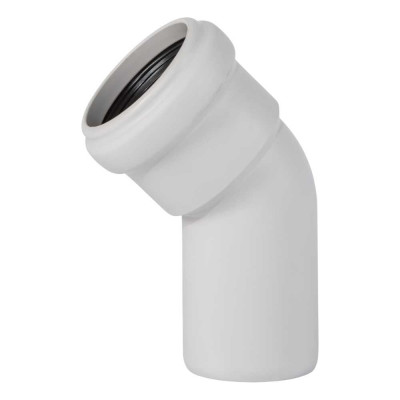 Отвод бесшумной канализации Ostendorf Skolan Safe 58 мм. 45 градусов, SKB 332120